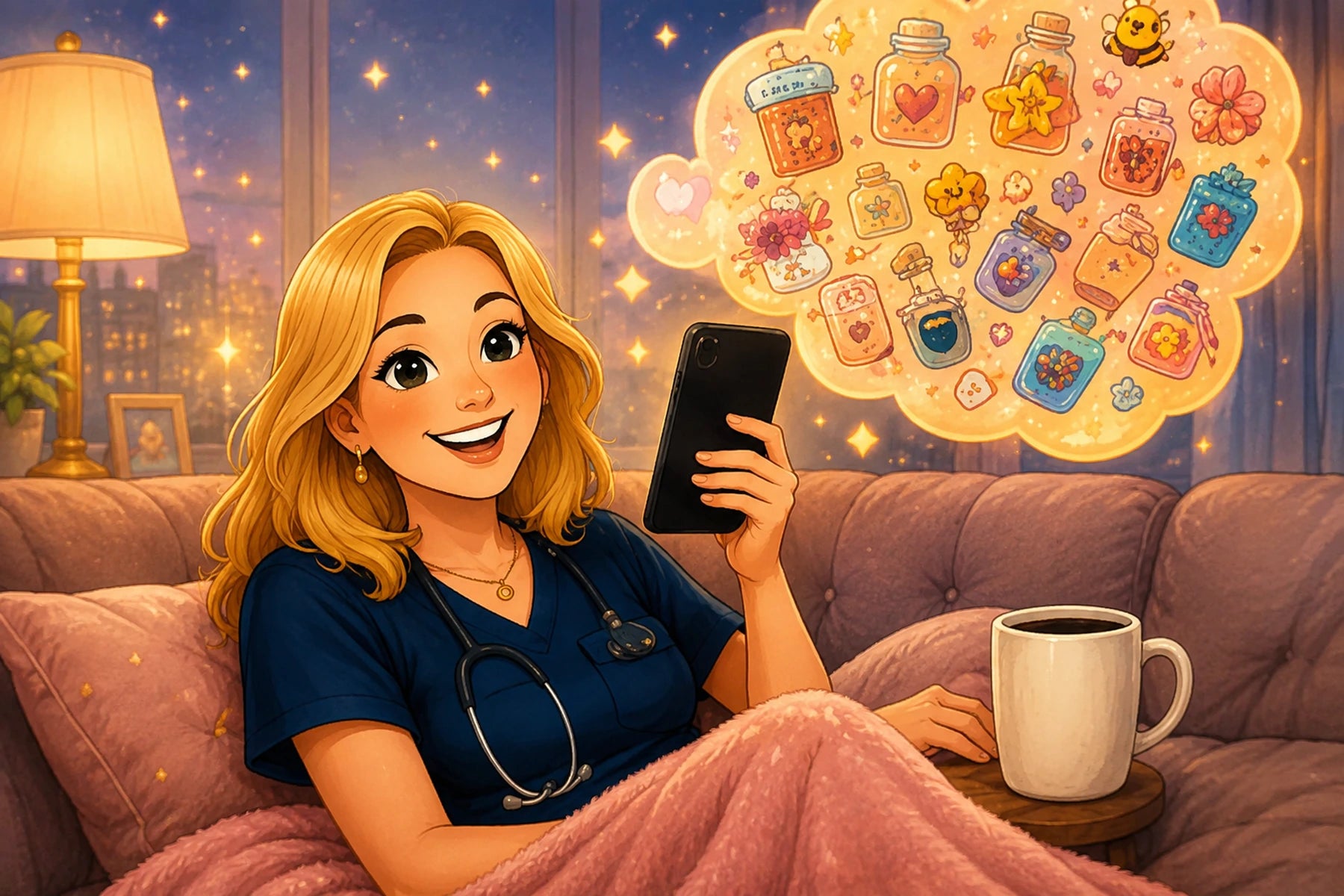 Rhonda discovers mystery scoop videos on her phone.